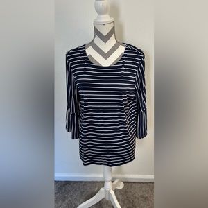 CHICO’S Blouse Size‎ 1 (medium)